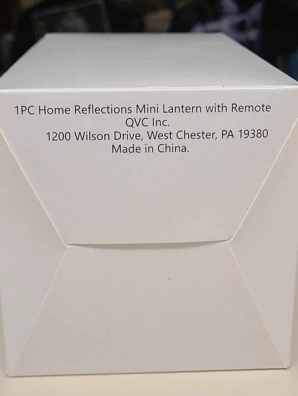 Rustic Bronze LED Lantern with remote